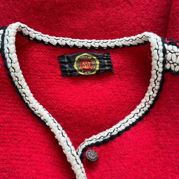 Vintage Austrian Tyrol Sweater Jacket - Picture 7 of 7